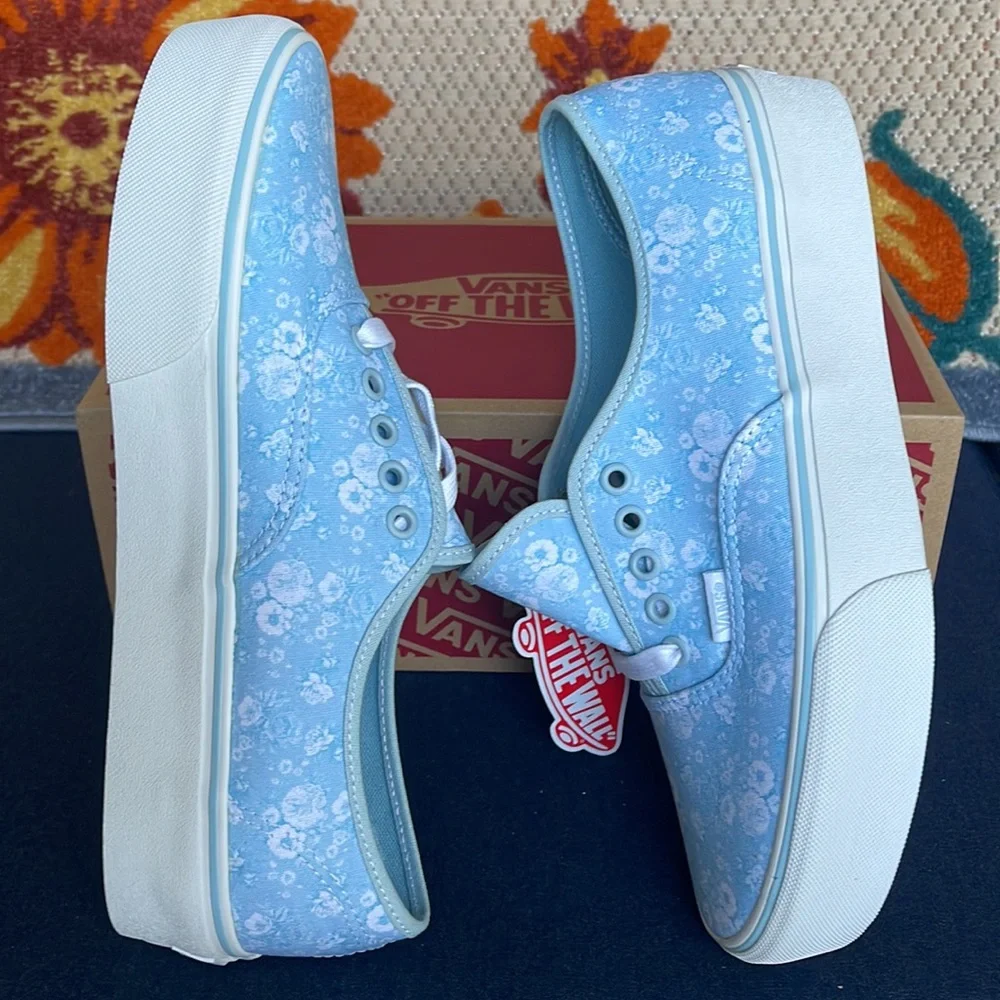Vans Authentic Platform (Tonal Floral)Omphldstrwt VNOA3AV8707 WMNS sneakers